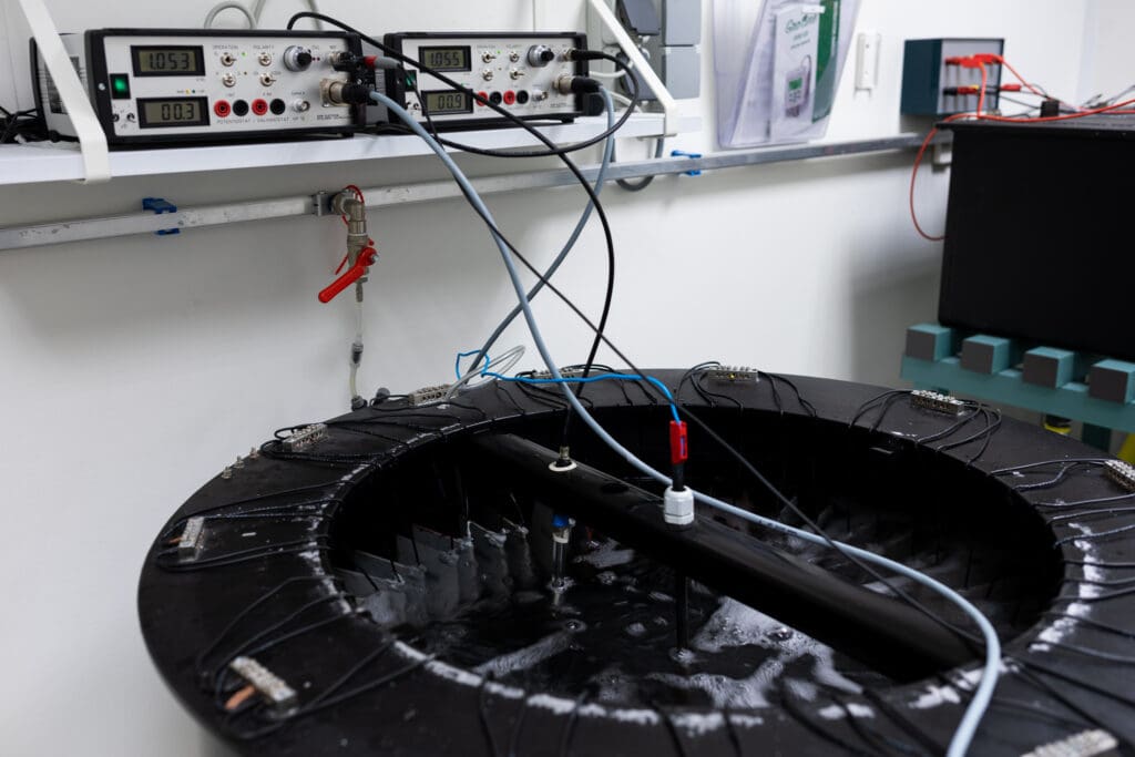 Cathodic protection test