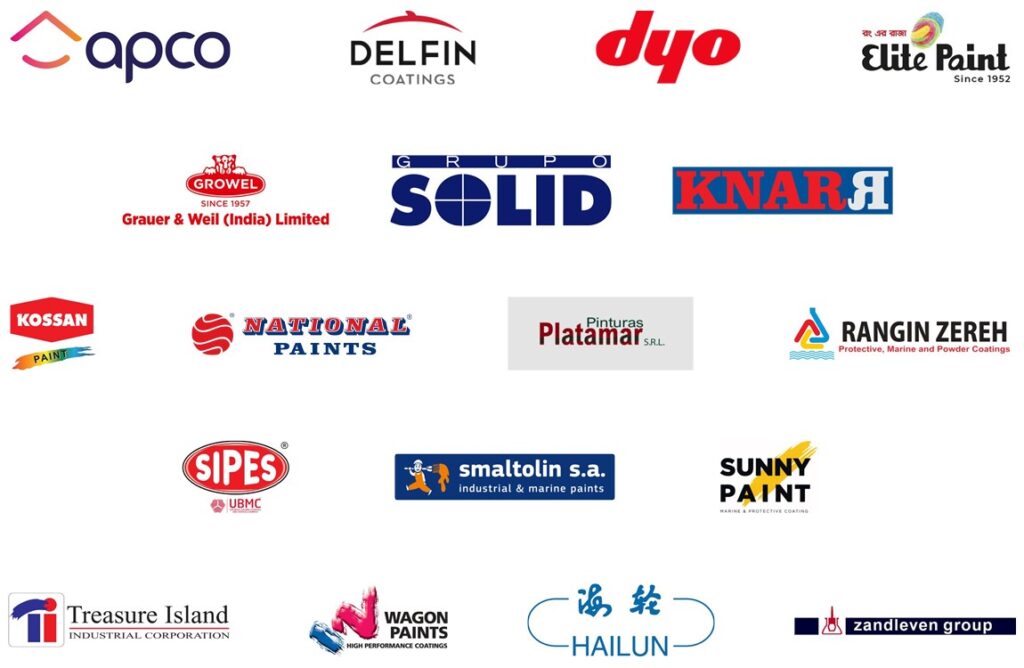 logos of Transocean Coatings member companies